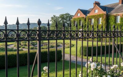 What Makes Wrought Iron Fencing a Durable and Elegant Option for Your Property?