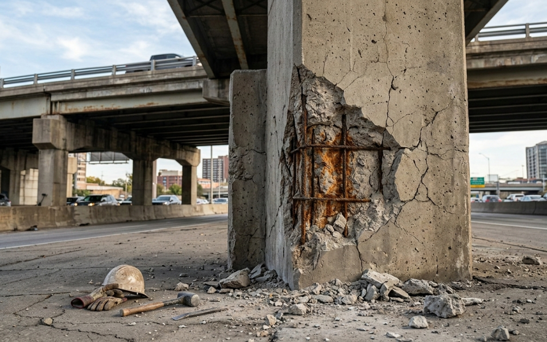 Why is “spalling” concrete a sign that you need a concrete repair contractor immediately?